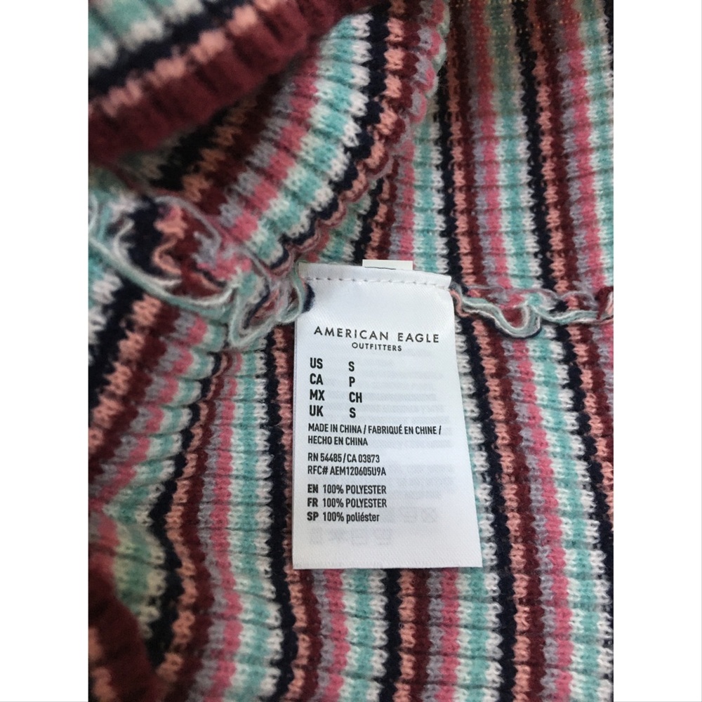 NWT American Eagle super soft striped top, Small - Picture 7 of 7